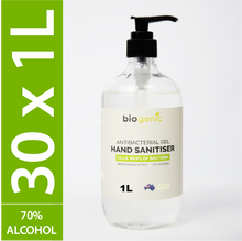 Load image into Gallery viewer, 30 x 1L Biogenic Hand Sanitiser ($14 each)