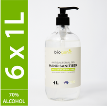 Load image into Gallery viewer, 6 x 1L Biogenic Hand Sanitiser ($16.5 each)